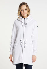 B-WARE DREIMASTER MARITIM DAMEN SWEATJACKE Gr.XS FARBE WEISS