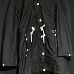 B-WARE ICEBOUND DAMEN ÜBERGANGSMANTEL Gr.S Farbe Schwarz