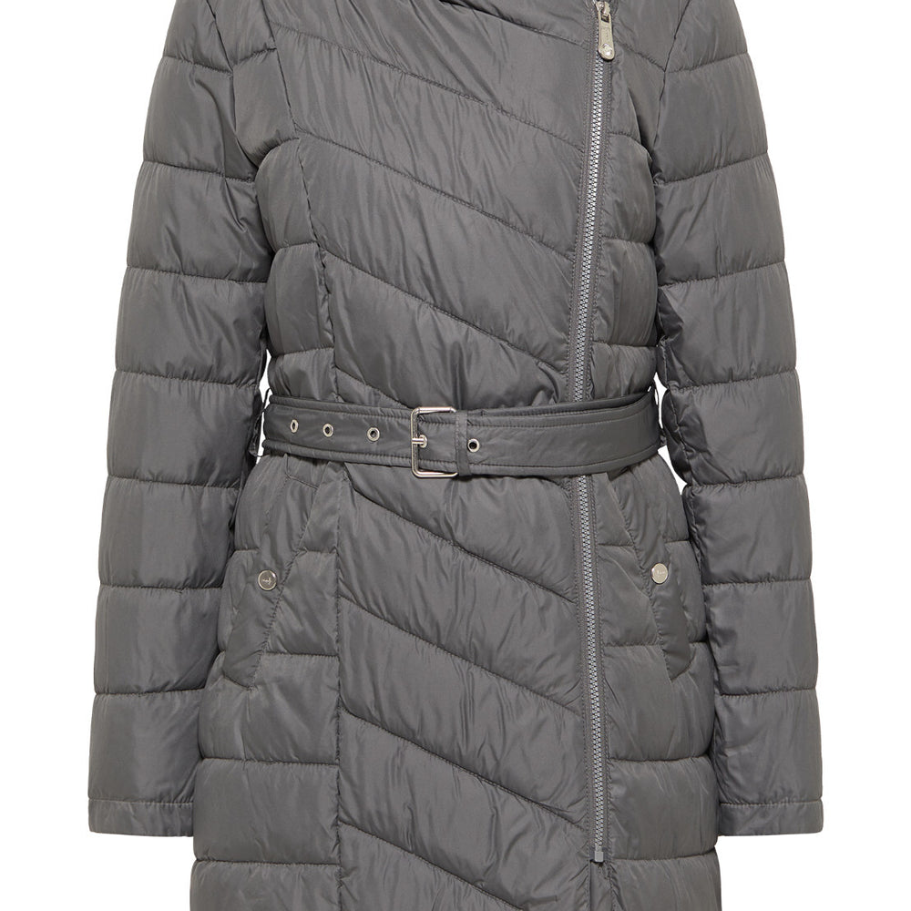 B-WARE FAINA DAMEN MANTEL Gr. M Farbe Dunkelgrau