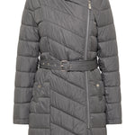 B-WARE FAINA DAMEN MANTEL Gr. M Farbe Dunkelgrau