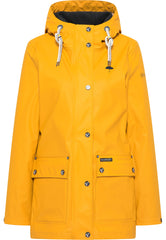 B-WARE SCHMUDDELWEDDA DAMEN REGENJACKE Gr. M Farbe Senf