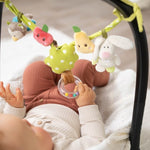 Nici 48512 Kinderwagenkette Hase und Eule 40cm mit 5 Figuren | My First NICI