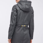 Musterware/Einzelstück... SCHMUDDELWEDDA DAMEN PARKA GR.S FARBE GRAU MELANGE