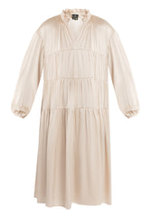 B-WARE DREIMASTER KLASSIK DAMEN KLEID Gr. M Farbe Beigerosa