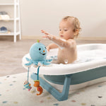 Neu Nici Badekuscheltier Oktopus Octily inkl. 3 Spielfiguren in Geschenkbox