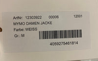 B-WARE MYMO DAMEN JACKE Gr.M Farbe Weiss