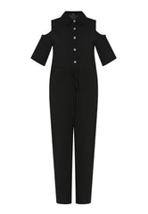 B-WARE USHA BLACK LABEL DAMEN OVERALL Gr.XL Farbe Schwarz