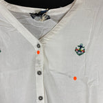 B-WARE DREIMASTER DAMEN BLUSE Gr. L Farbe Wollweiss