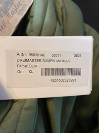 B-WARE DREIMASTER DAMEN ANORAK GR.XL FARBE OLIV