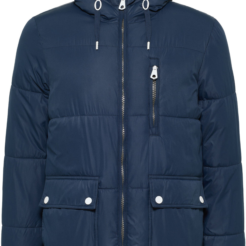 B-WARE DreiMaster Maritim Herren Jacke Gr. M Farbe Dunkelmarine Weiss