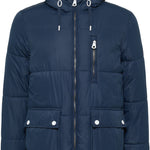 B-WARE DreiMaster Maritim Herren Jacke Gr. M Farbe Dunkelmarine Weiss