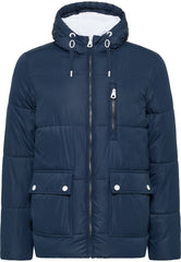 B-WARE DreiMaster Maritim Herren Jacke Gr. M Farbe Dunkelmarine Weiss