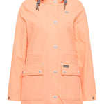 B-WARE SCHMUDDELWEDDA DAMEN REGENMANTEL Gr. S Farbe PFIRSICHORANGE