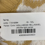 B-WARE FAINA DAMEN STRICKJACKE Gr. M/L Farbe Wollweiss Hellkamel