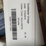 B-WARE DREIMASTER VINTAGE HERREN ÜBERGANGSJACKE Gr. M Farbe Wollweiss