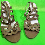 B-WARE USHA FESTIVAL DAMEN SCHUHE Gr. 38 Fareb Cognac