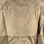 B-WARE DREIMASTER VINTAGE DAMEN ÜBERGANGSJACKE Gr. XS Farbe Moosgrün