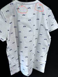 B-WARE PETROL INDUSTRIES HERREN T-SHIRT GR.L FARBE BRIGHT WHITE