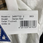 B-WARE Dreimaster Damen Kleid Gr. XS Farbe Wollweiss