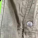 B-WARE DREIMASTER VINTAGE DAMEN ÜBERGANGSJACKE Gr. S Farbe Moosgrün