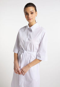 B-WARE DREIMASTER KLASSIK DAMEN KLEID GR.M FARBE WEISS