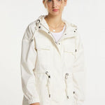 B-WARE DREIMASTER VINTAGE DAMEN ÜBERGANGSJACKE GR.L FARBE WOLLWEISS