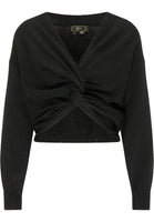 B-WARE FAINA DAMEN STRICKPULLOVER Gr. M/L Farbe Schwarz