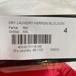 B-WARE DRY LAUNDRY HERREN BLOUSON Gr.XXL FARBE ROT