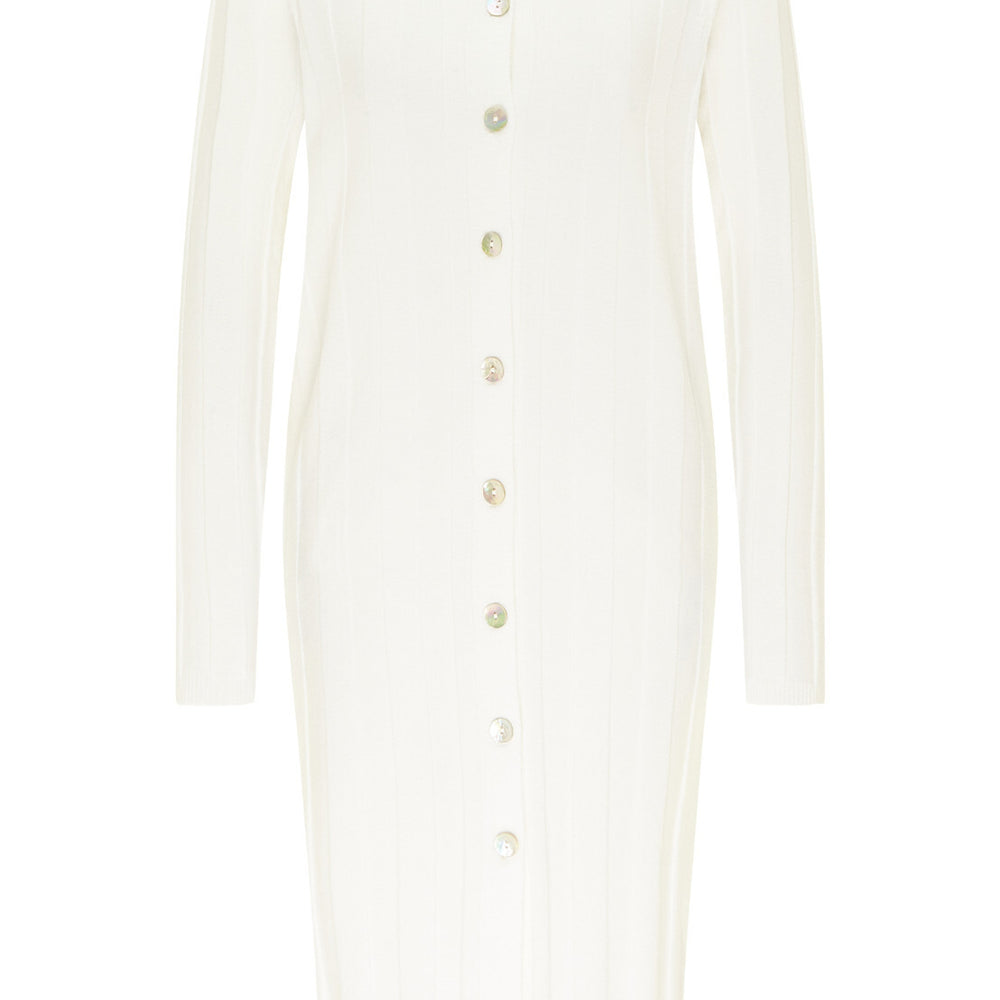 B-WARE DREIMASTER KLASSIK DAMEN STRICKJACKE Gr.XS/S Farbe Wollweiss