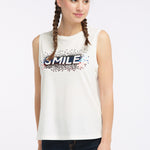 B-WARE MYMO DAMEN TOP GR.XXL FARBE WEISS