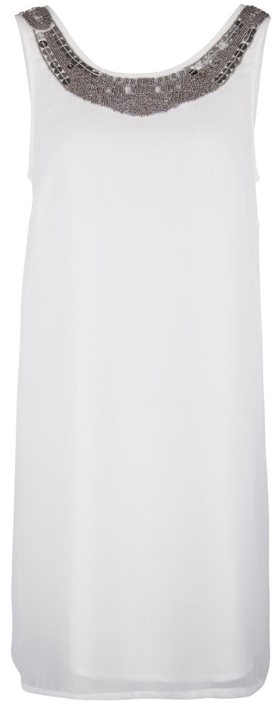 B-WARE DREIMASTER DAMEN KLEID Gr. M Farbe Wollweiss