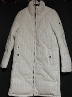 B-WARE DREIMASTER VINTAGE DAMEN MANTEL Gr. S Farbe Weiss