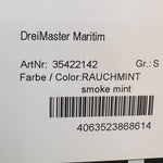 B-WARE DREIMASTER MARITIM DAMEN SWEATSHIRT Gr. S Farbe Rauchmint