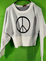 B-WARE MYMO ROCKS STRICKWESTE Gr. M/L Farbe Weiss