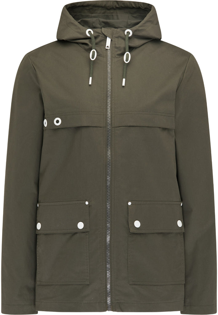 B-WARE DreiMaster Maritim Herren Anorak Gr. S Farbe Dunkeloliv