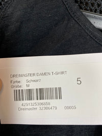 B-WARE DREIMASTER DAMEN T-SHIRT Gr. M Farbe Schwarz