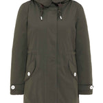B-Ware ICEBOUND Damen Parka - Militär Oliv - Outdoorjacke Grösse L