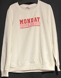 B-WARE MYMO DAMEN SWEATSHIRT Gr.XXL Farbe Wollweiss