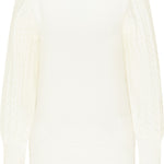 B-WARE FAINA DAMEN SWEATSHIRT Gr. M/L Farbe Wollweiss