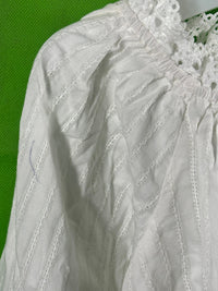 B-WARE MYMO DAMEN BLUSE Gr. S Farbe Weiss