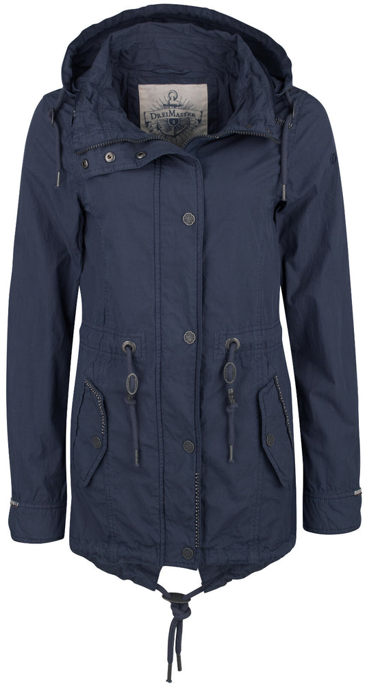 B-WARE DREIMASTER DAMEN KURZMANTEL Gr. L Farbe Marine