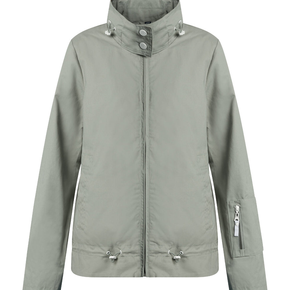 B-WARE DREIMASTER MARITIM DAMEN ÜBERGANGSJACKE Gr. XXL Farbe Rauchmint