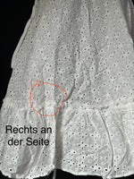 B-WARE IZIA DAMEN KLEID GR.L FARBE WEISS