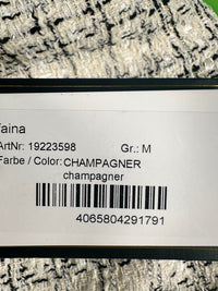 B-WARE FAINA DAMEN ROCK Gr. M Farbe Champagner
