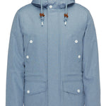 B-WARE ICEBOUND HERREN PARKA Gr.S Farbe Rauchblau Melange Outdoorjacke