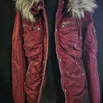 Musterware/Einzelstück...DREIMASTER MÄDELS BLOUSON GR. S Farbe Dunkelrot