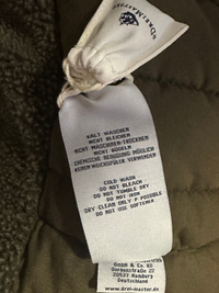 Musterware/Einzelstück DREIMASTER HERREN PARKA GR.M FARBE OLIV