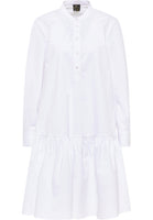 B-WARE DREIMASTER KLASSIK DAMEN KLEID Gr.M Farbe Weiss