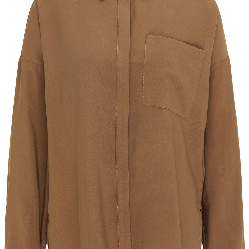 B-WARE DREIMASTER VINTAGE DAMEN HEMD Gr.XXL Farbe Oliv