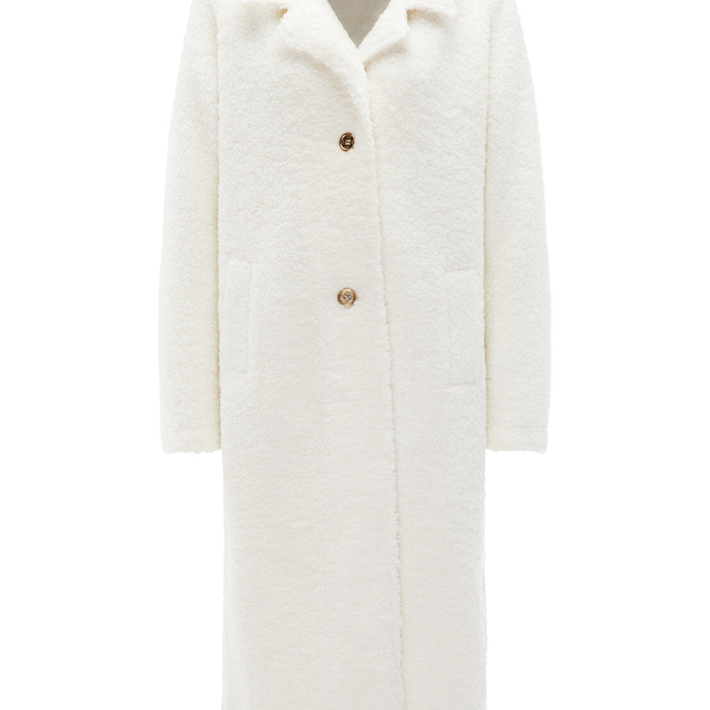 B-WARE MYMO DAMEN MANTEL Gr. S Farbe Creme